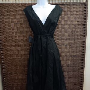 Black Wrap Dress